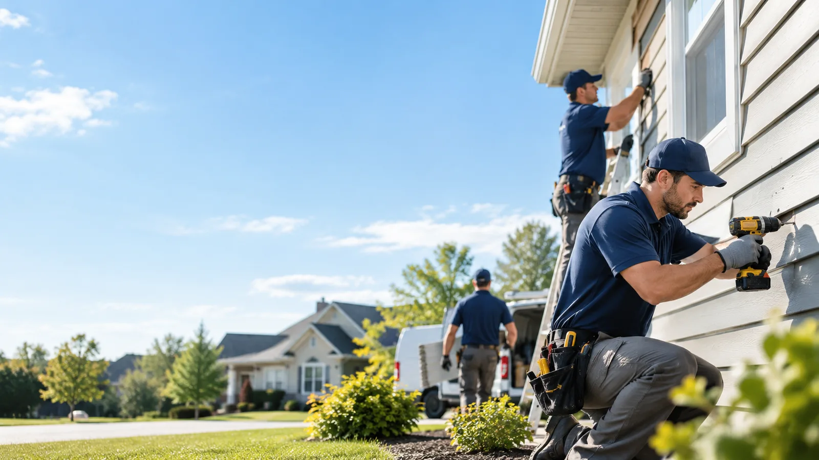 Cracked Siding Repair in Villanova, PA